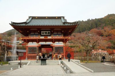 わんちゃんと一緒にお出かけが出来るスポットの紹介です（勝尾寺）