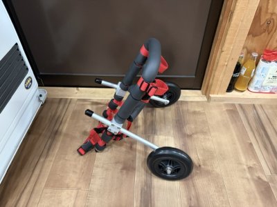 埼玉県のトイプードル　ルウちゃんの車椅子