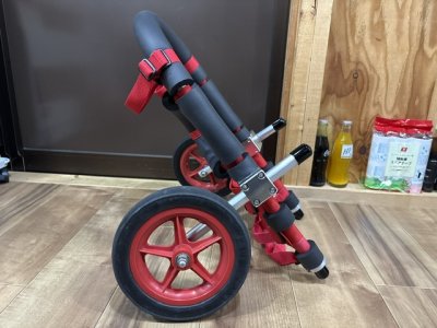 岡山県のパグ　ピコちゃんの車椅子